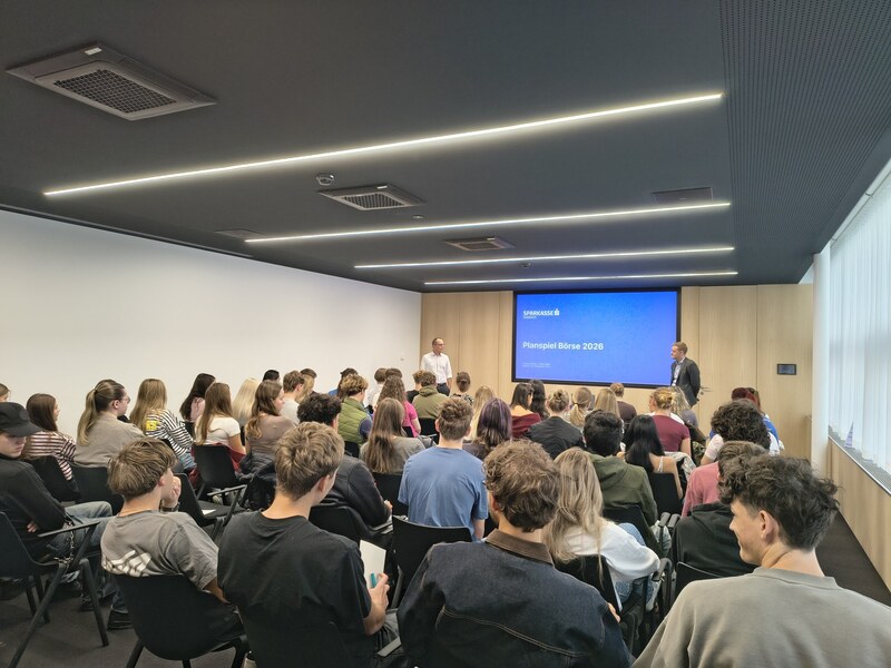 Kick-off zum Börsenplanspiel 2026 in der Sparkasse Feldkirch