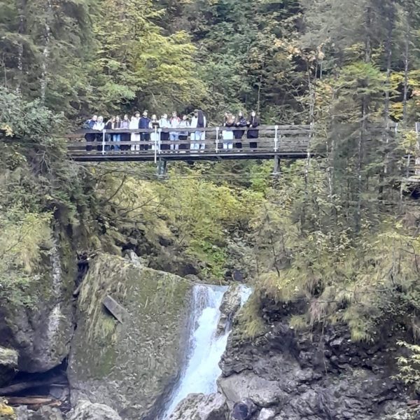 Wasser-Welten-Wanderung der 4ck in der Bürserschlucht