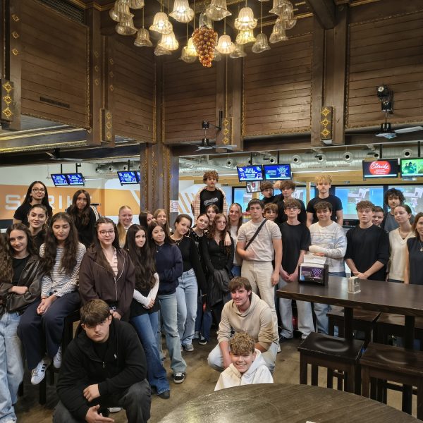 Die 1bk beim Kennenlerntag im Fohren Center Bludenz