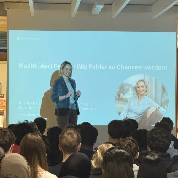 Keynote von Expertin für Fehlerkultur