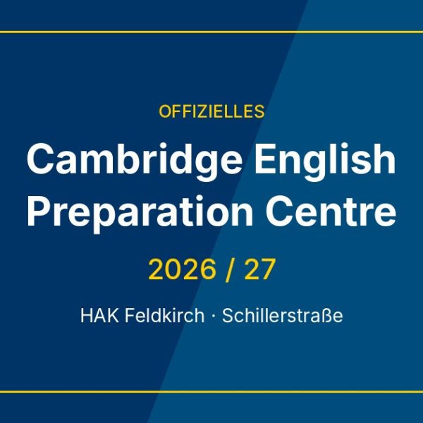 Cambridge English Preparation Centre.